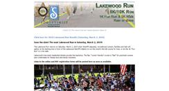 Desktop Screenshot of lakewoodrun.com